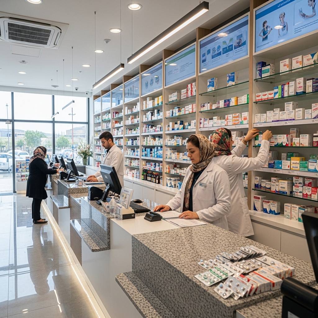 پیشخوان داروخانه
